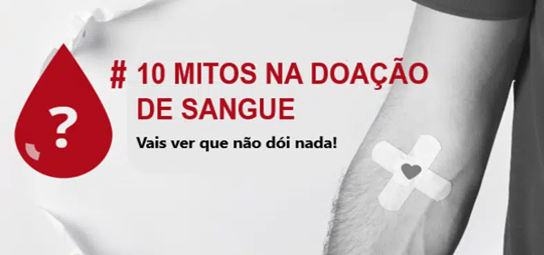 10 mitos na doação de sangue