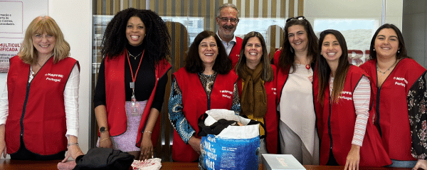 Voluntários MAPFRE: Um obrigado gigante aos colegas que doaram mais de 500 bens