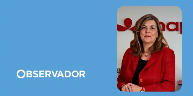 Isabel Ferraz em entrevista no Observador