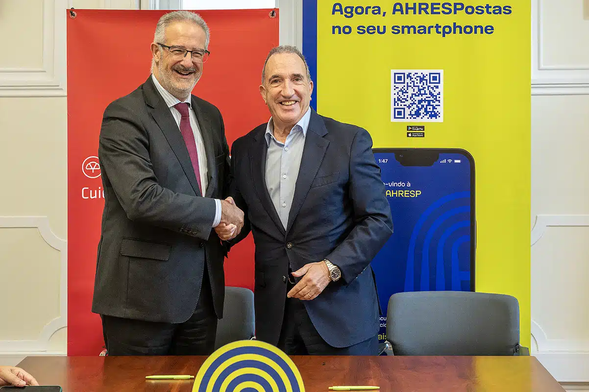 Representantes da MAPFRE e AHRESP