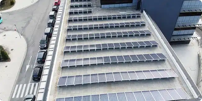 Reduzimos em 65% a nossa pegada de carbono