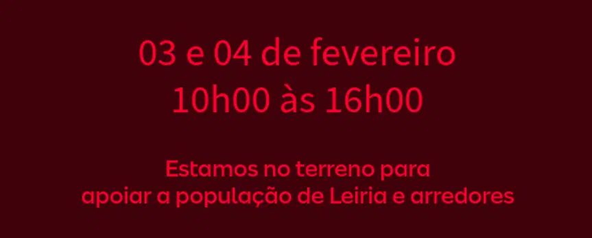 Equipas Mapfre no terreno: apoio à população de Leiria