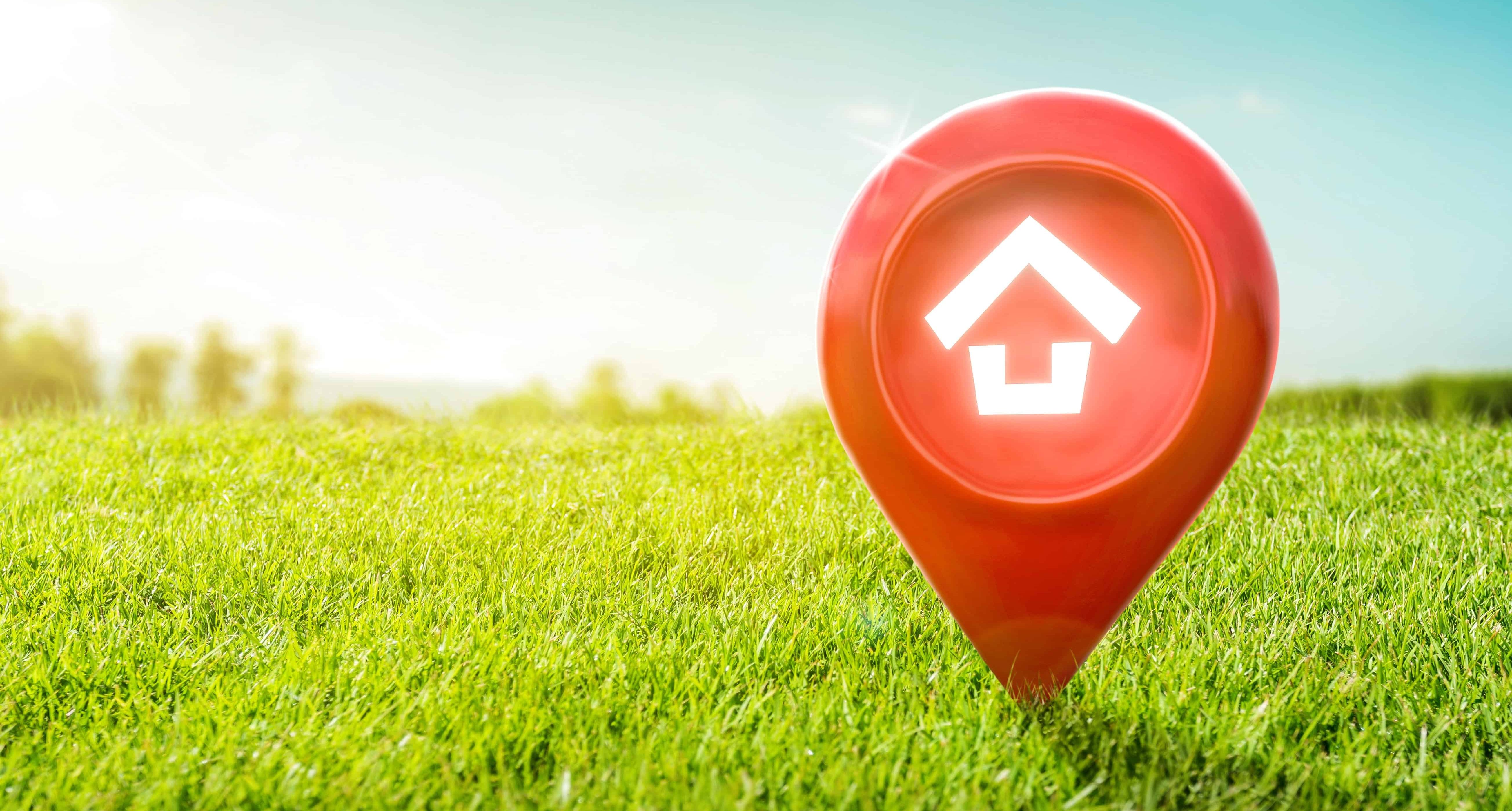 Vantagens Cliente - pin local paisagem